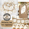 Bridal Shower Boho Neutral Floral Cupcake Toppers, Bridal Shower Picks, Bride to Be, Love is Sweet Tea Party