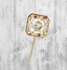 Bridal Shower Boho Neutral Floral Cupcake Toppers, Bridal Shower Picks, Bride to Be, Love is Sweet Tea Party