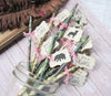 It's a Girl Pink & Camo Baby Shower Package Kit Bundle -  Banner and Straws
