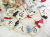 Vintage Alice in Wonderland Banner Sign with Playing Cards - Eat Me Take Me Drink Me