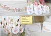 Blush Pink Cream Shabby Roses Bridal Wedding or Baby Shower Decorations