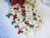 Country Rustic Christmas Banner Garland Sign - Let it Snow - Noel - Joy - Christmas Party Decorations Cupcake Toppers Paper Straws
