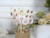 Blush Pink Cream Shabby Roses Bridal Wedding or Baby Shower Decorations
