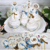 Sea Beach Ocean Nautical Bridal Shower Table Decorations