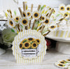 Sunflowers Garden Floral Bridal Shower Table Decorations