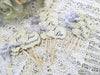 Wedding Cupcake Toppers Party Picks Bridal Mix - Just Married I Do Mr. & Mrs. - Set of 50