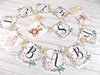 Sweet Baby Boho Baby Clothes Large Banner Baby Shower Sign with Ivory Ribbons, Gender Neutral