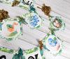 Baby Dinosaur Dino Shower Banner Sign with Ribbons, It's a Girl, It's a Boy, Sweet Baby, Oh Baby!, Gender Neutral