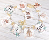 It's a Girl Boho Baby Clothes Banner, Baby Shower Sign with Ivory Ribbons