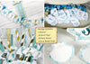 Mermaid Birthday Party Table Decorations - Custom Name Banner Garland