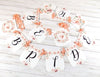 Peach Floral Bride to Be Banner with ribbons, Future Mrs. Bridal Shower Banner, Watercolor Floral Shower Banner Sign