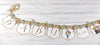 Baby in Bloom Shower Banner, Realistic Wildflowers Floral, Baby Shower Garland, Gold Letters