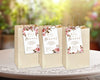 Baby in Bloom Baby Shower Favor Tags, Printed Tags Only, Personalized Thank You Tags, Real Pink Wild Roses Floral Tags, Gender Neutral