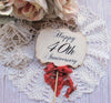 Happy Anniversary Decorations - 25th 40th 50th 60th - Vintage Style