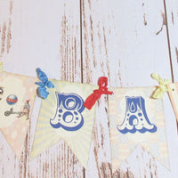 Circus Vintage Carnival Shower Decorations - Baby Shower or Birthday