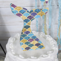 Mermaid Birthday Party Decorations - Custom Name Banner Garland
