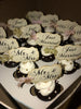 Wedding Cupcake Toppers Party Picks Bridal Mix - Just Married I Do Mr. & Mrs. - Set of 50