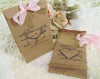 Bridal Shower Favor Gift Bags with Ribbons - Lingerie Party Bridesmaid Gift Bags