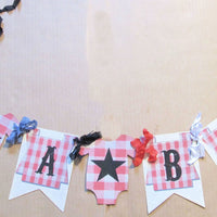 It's a Boy Baby BBQ Shower Package Bundle Kit - Banner Favor Tags Straws