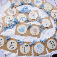 Sweet Baby Banner Vintage Style Package Bundle Kit for Boy