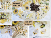 It's a Girl Sunflower Baby Shower Decorations Vintage Style