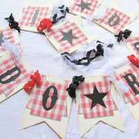 I Do Barbecue Shower Decorations - Rustic Just Married Backyard Wedding BBQ