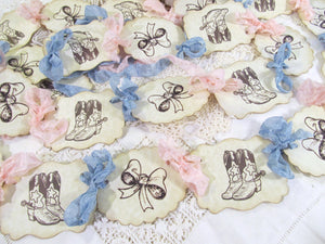 Boots and or Bows Gender Reveal Baby Shower - Western Shower