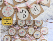 Sweet Baby Banner Vintage Style Package Kit Bundle for Girl