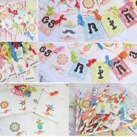 Fiesta Mexican Baby Shower Decorations Package Kit Bundle Es Nino or Es Nina