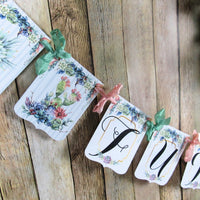 Succulent Cactus Bridal Shower Decorations Package Future Mrs. Bride to Be