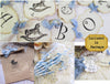 It's a Boy Baby Vintage Shower Decorations Package Bundle Kit