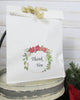 Poinsettia Wedding Decorations Winter Floral Just Married Mr & Mrs