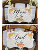 Leaves Pumpkins Watercolor Floral Baby Shower Decorations Package