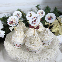 Winter Roses Floral Wedding Decorations Just Married Mr & Mrs