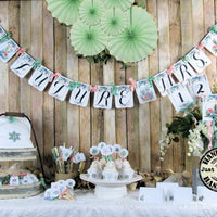 Succulent Cactus Bridal Shower Decorations