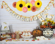 Sunflowers Pumpkins Fall Bridal Shower or Wedding Decorations