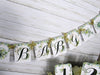 Greenery Floral Gold Geometric Baby Shower Decorations
