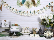 Woodland Forest Animal Bridal Shower or Wedding Decorations