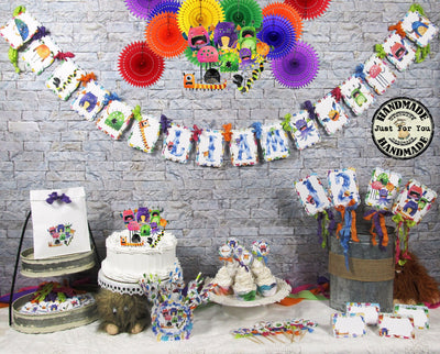 Monsters Birthday Party Decorations