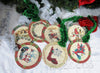 Vintage Style Rustic Christmas Banner Garland & LARGE Gift Present Tags