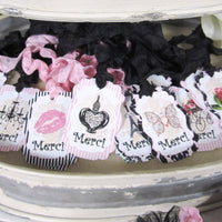Paris French Bridal or Baby Shower Decorations Package - Bonjour!