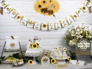 Sunflowers Garden Floral Baby Shower Decorations