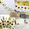 Sunflowers Garden Floral Bridal Shower Table Decorations
