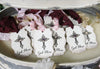 Baptism Christening First Communion Old World Cross Decorations - God Bless Name Banner Garland Bunting Cupcake Toppers Favor Bags Tags