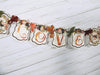 Love is Sweet Rustic Cedar Roses Bridal Shower or Wedding Decorations Bundle Package - Banner Garland Cupcake Toppers Favor Tags Rose Gold