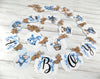 It's a Boy Teddy Bear Baby Shower Banner Sign with Brown Ribbons