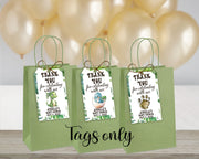 Baby Dinosaur Shower Favor Tags, Tags Only, Personalized Gift Tags, Shower Thank You Tags, Gender Neutral, Its a Boy or Girl - Choose Design