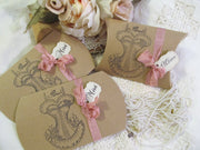 Corset Lingerie Shower Favor Gift Box