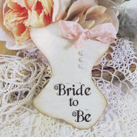 Bridal Lingerie Shower Corsage Pin