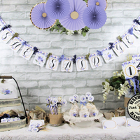 Lavender Purple Wedding Bridal or Baby Shower Decorations